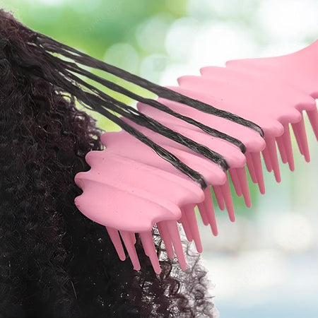 Brosse cheveux bouclés | Démêlage Rapide